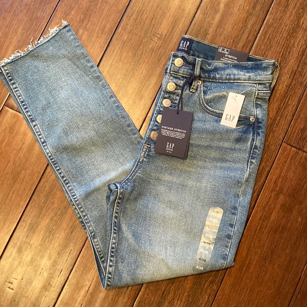 Gap cigarette jeans size 6